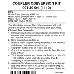 Locomotive Coupler Conversion Kit (1110)