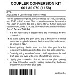 Pilot Locomotive Coupler Conversion Kit (1158)