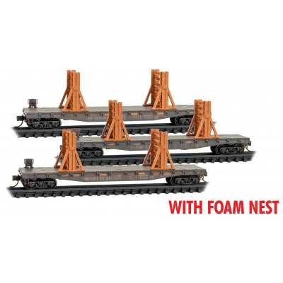 Norfolk Southern Ribbon Rail #2 3-pk FOAM - Coming 8/23  