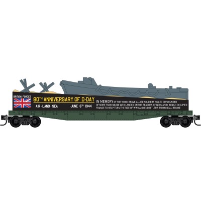 80th Anniversary  British D-Day w/boat load - MSRP $31.95 (PAY 25% DEPOSIT NOW) Rel. 6/24  