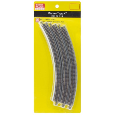 Z r220mm x 45d Curved Track (12 ea)